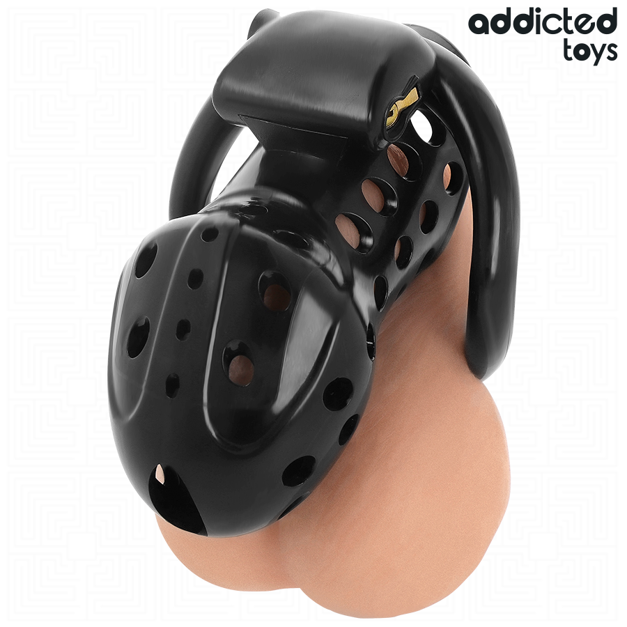 ADDICTED TOYS LÅST - KEDJAD IHÅLIG PENISBUR 10.5 CM