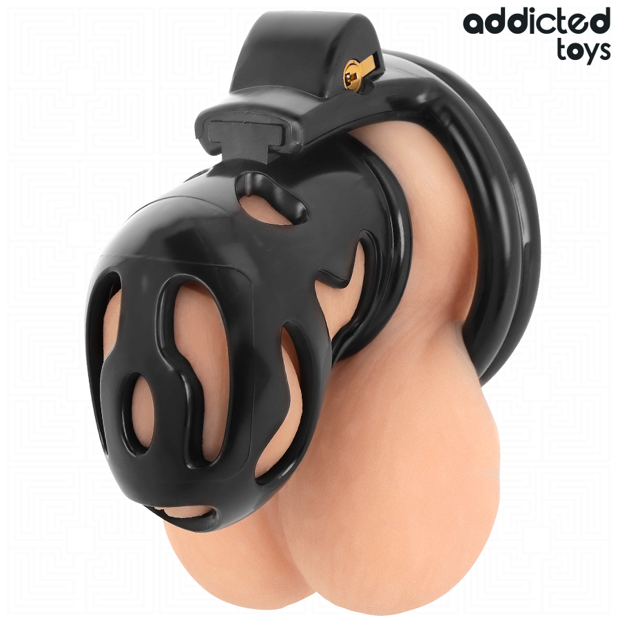 ADDICTED TOYS LÅST - FÖRSEGLAD KRYPTA PENISBUR 8 CM
