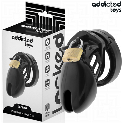 ADDICTED TOYS LÅST - OBSIDIAN PENISBUR STORLEK S