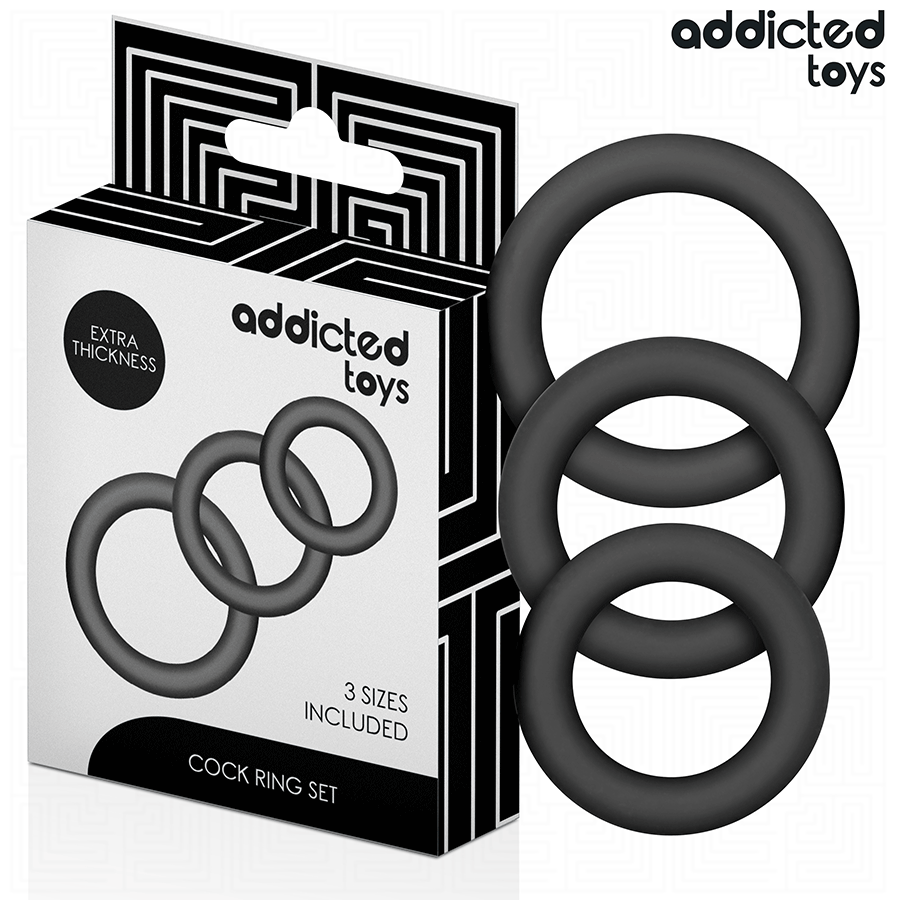 ADDICTED TOYS - SILIKONRINGAR MODELL 1