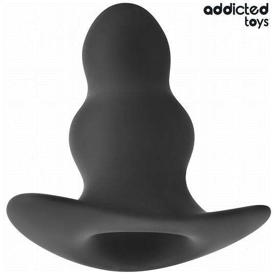 ADDICTED TOYS - HOLLOW ANAL PLUG SILICONE SIZE XL 13.9 CM