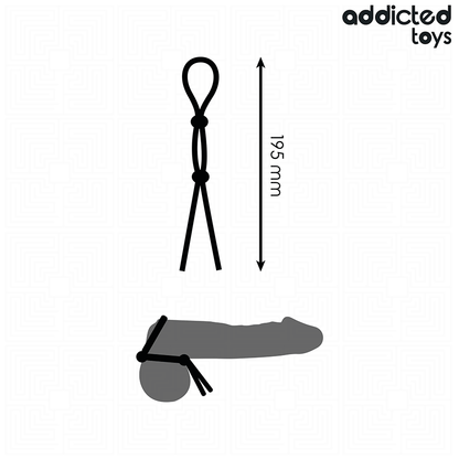 ADDICTED TOYS - SILIKONREP FÖR DUBBEL LOOP PENIS