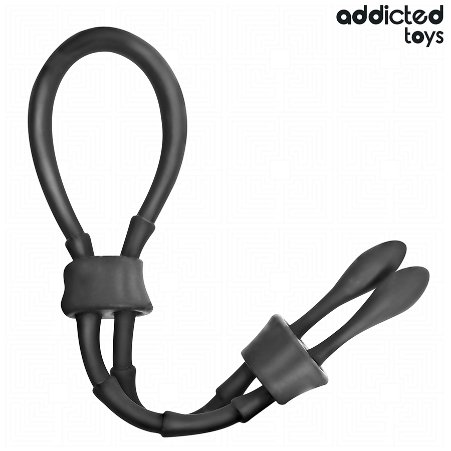 ADDICTED TOYS - JUSTERBART SILIKONREP FÖR PENIS