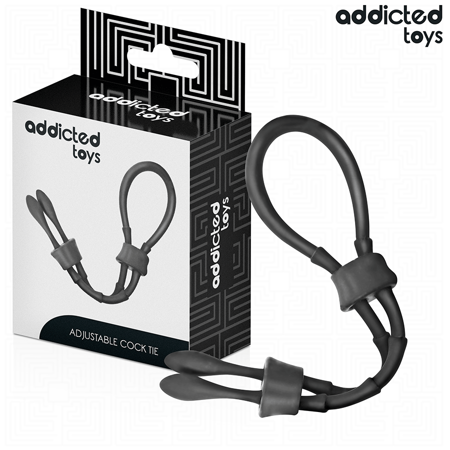 ADDICTED TOYS - JUSTERBART SILIKONREP FÖR PENIS