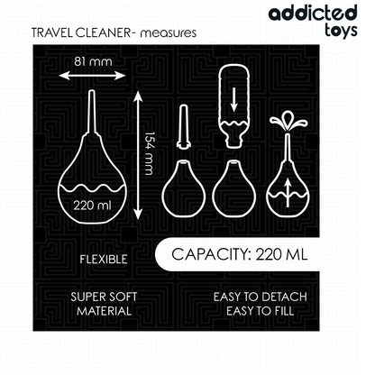 ADDICTED TOYS - RESEANALRENGÖRING STORLEK L 220 ML