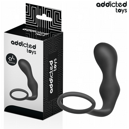 ADDICTED TOYS - ANALPLUGG MED RING SILIKON MODELL 3