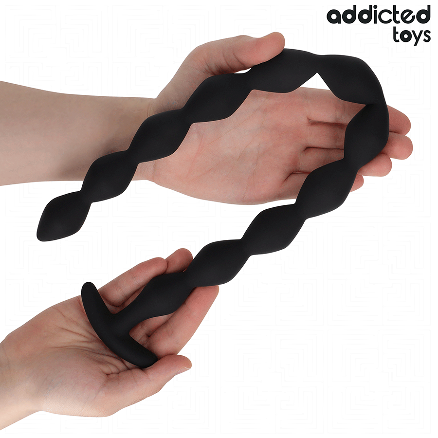 ADDICTED TOYS - EXTRA LÅNG ANALPLUGG I SILIKON
