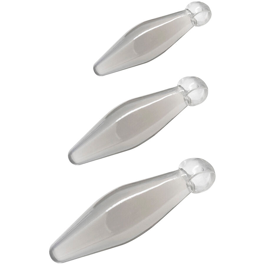 TOYJOY - ANAL LEK 3-DELAD TRANSPARENT FINGER RIMMER