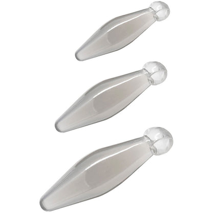 TOYJOY - ANAL LEK 3-DELAD TRANSPARENT FINGER RIMMER