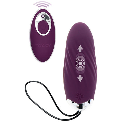 TOYJOY - HAPPINESS KNOCK KNOCK EGGSTAVAGANT VIBRATOR MED FJÄRRKONTROLL LILA