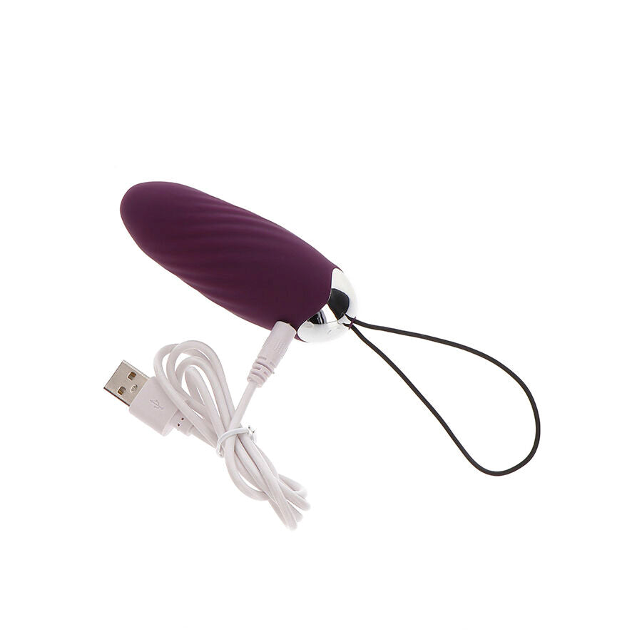 TOYJOY - HAPPINESS KNOCK KNOCK EGGSTAVAGANT VIBRATOR MED FJÄRRKONTROLL LILA