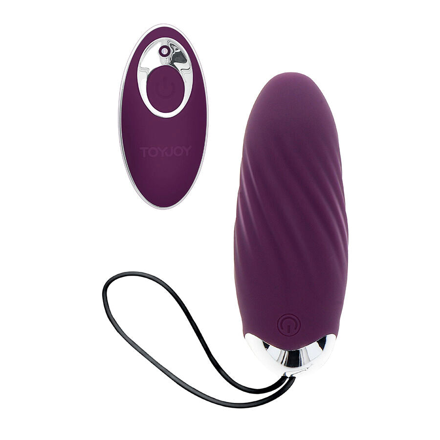 TOYJOY - HAPPINESS KNOCK KNOCK EGGSTAVAGANT VIBRATOR MED FJÄRRKONTROLL LILA