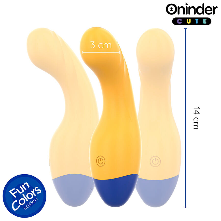 ONINDER CUTE - LOVE BUDDY G-PUNKT-VIBRATOR - GRATIS VÄRLDSOMFATTANDE APP