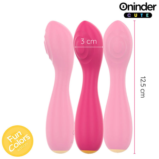 ONINDER CUTE - LOVE BUDDY G-PUNKT-VIBRATOR - GRATIS VÄRLDSOMFATTANDE APP