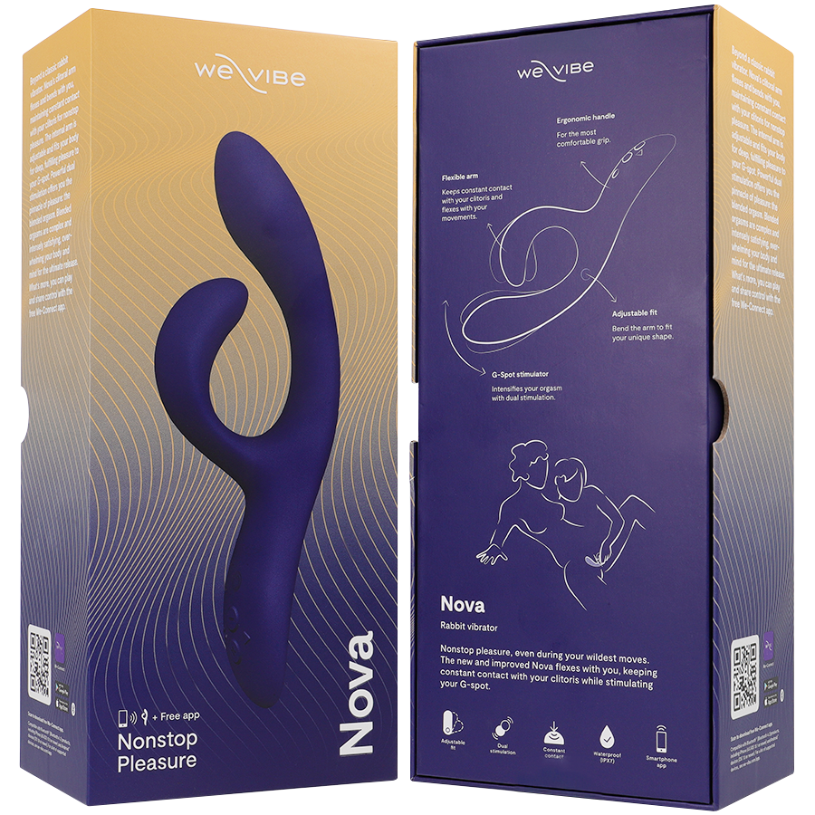WE-VIBE - NOVA 3 KANINVIBRATOR MIDNATTSBLÅ