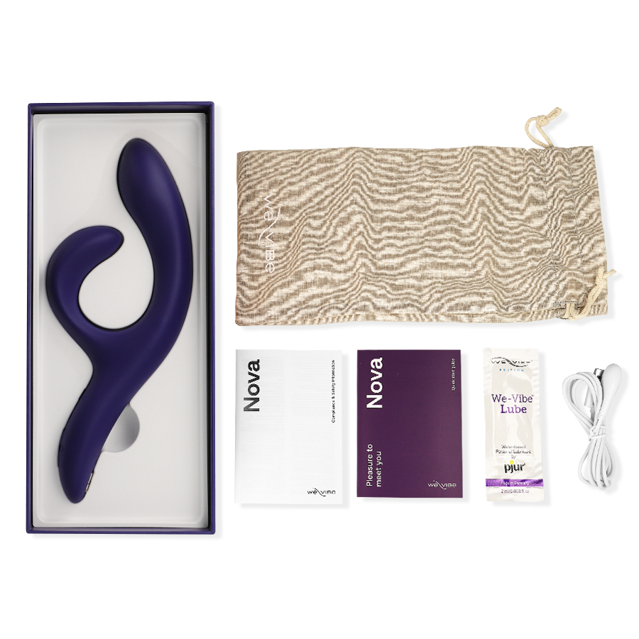 WE-VIBE - NOVA 3 KANINVIBRATOR MIDNATTSBLÅ