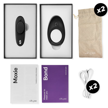 WE-VIBE - TEASE US-SET BOND + MOXIE