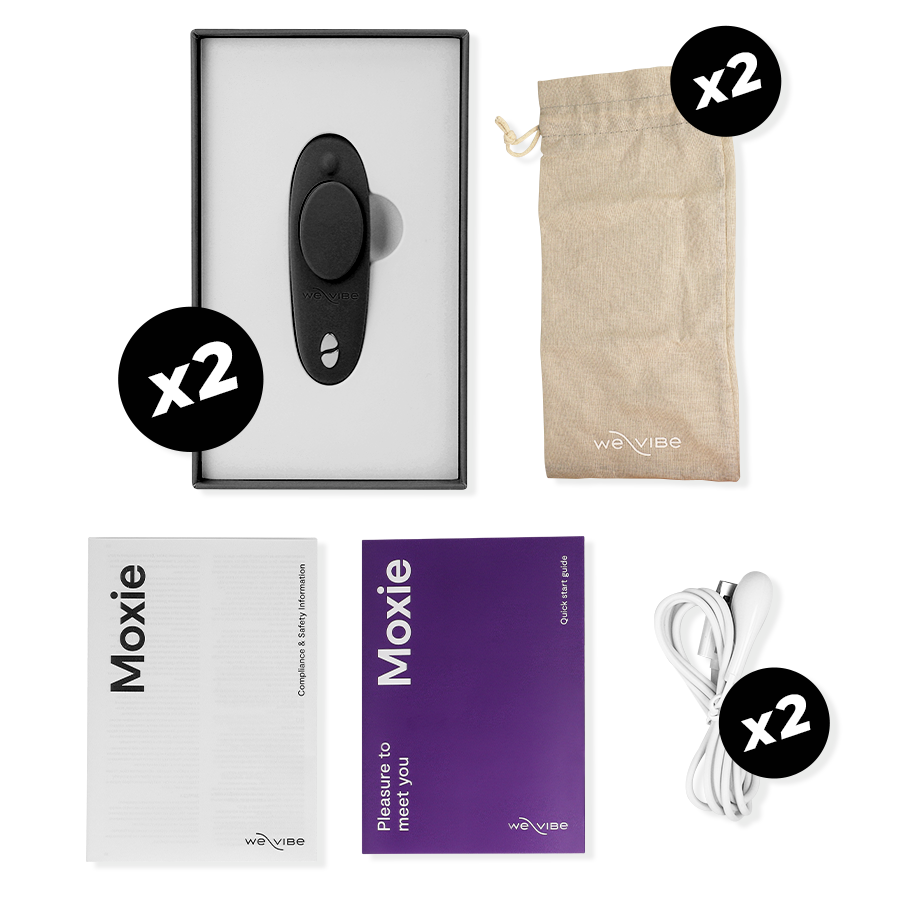 WE-VIBE - TEASE US-SET MOXIE + MOXIE
