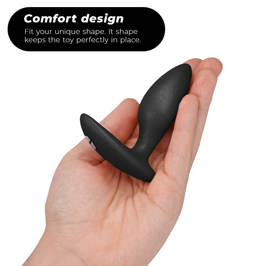 WE-VIBE - VECTOR+ SVART PROSTATAMASSAGEAPPARAT