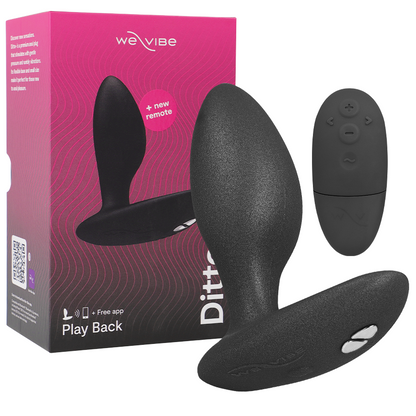 WE-VIBE - VECTOR+ SVART PROSTATAMASSAGEAPPARAT