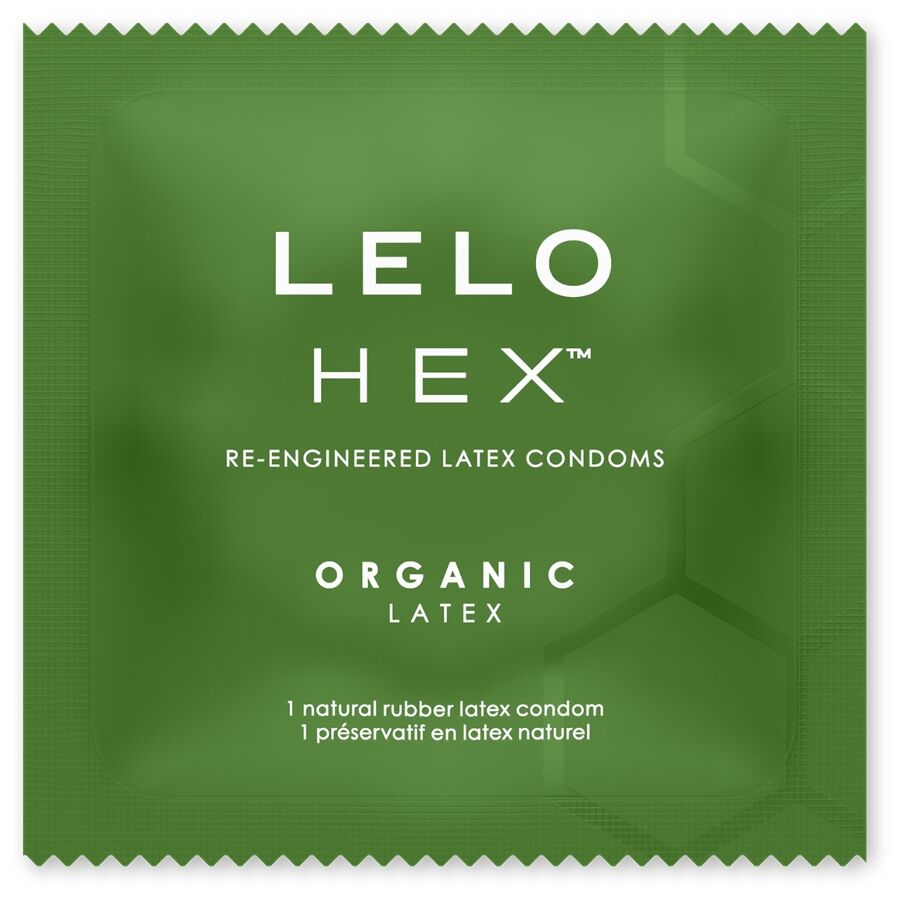 LELO - HEX ORGANIC CONDOM ASK 3 ENHETER