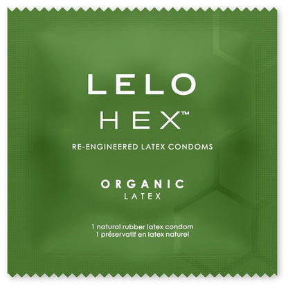 LELO - HEX ORGANIC CONDOM ASK 3 ENHETER