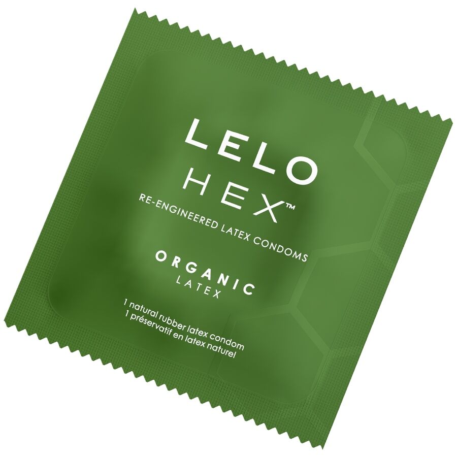 LELO - HEX ORGANIC CONDOM ASK 3 ENHETER