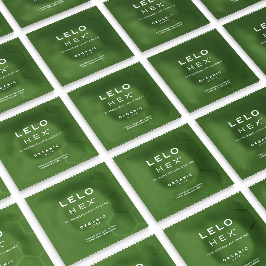 LELO - HEX ORGANIC CONDOM ASK 3 ENHETER