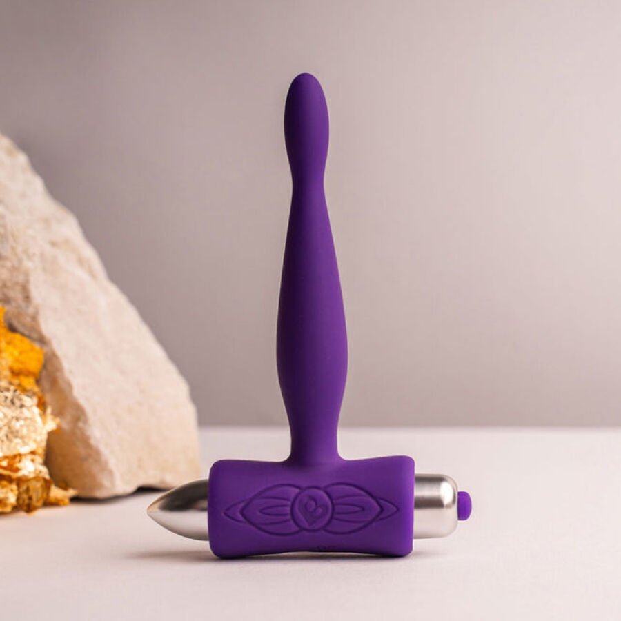 ROCKS- OFF - PETITE SENSATIONS TEAZER ANALPLUGG VIBRATOR LILA