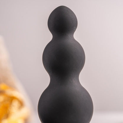 ROCKS-OFF - PETITE SENSATIONS BUBBLES ANALPLUGG VIBRATOR SVART
