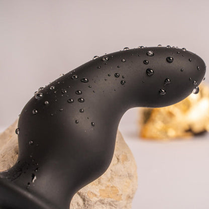 ROCKS-OFF - RO-ZEN RRO ANALSPLUGG MED VIBRERANDE PENISRING SVART