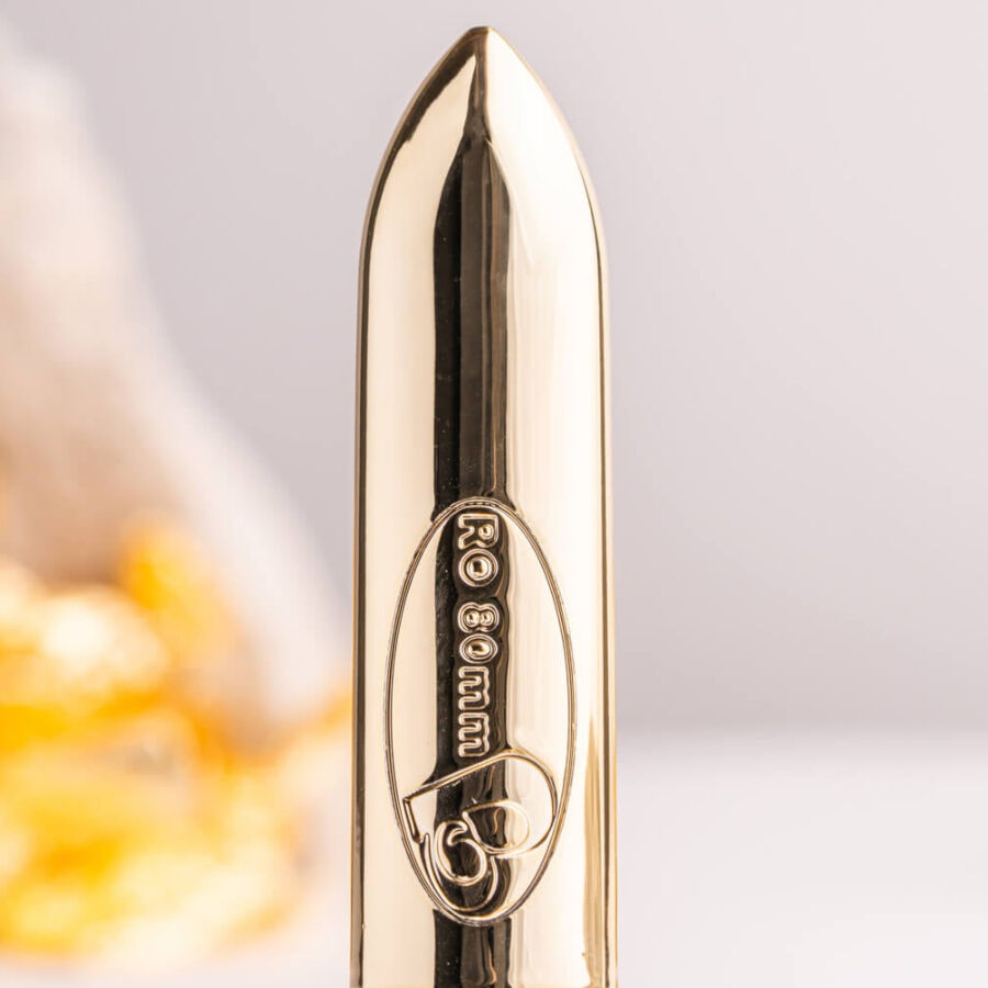 ROCKS- OFF - RO-80 CHAMPAGNE GULD VIBRERANDE KULA