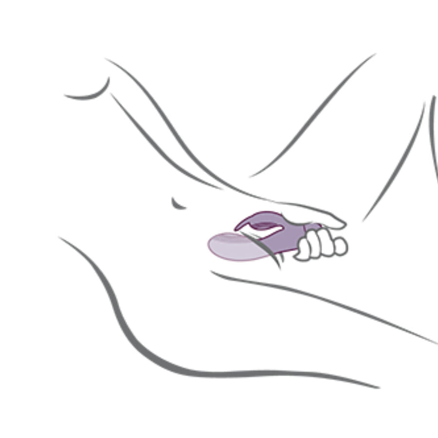 ROCKS- OFF - GLO- GIRL LILA KANINVIBRATOR