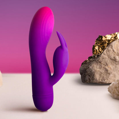 ROCKS- OFF - GLO- GIRL LILA KANINVIBRATOR