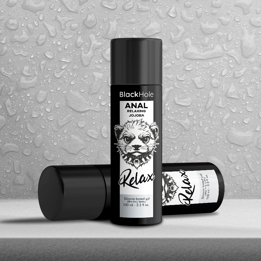 BLACK HOLE - ANAL AVSLAPPANDE JOJOBA RELAX SILIKONBAS 100 ML
