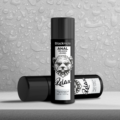 BLACK HOLE - ANAL AVSLAPPANDE JOJOBA RELAX SILIKONBAS 100 ML