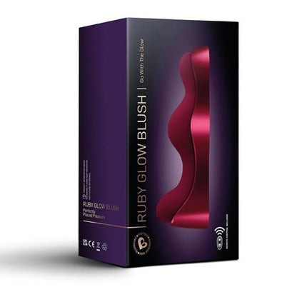ROCKS-OFF - RUBY GLOW BLUSH RÖD G-PUNKTSVIBRATOR