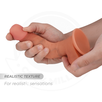 COCK MILLER – HYPERREALISTISK LEDAD DILDO 17,8 CM