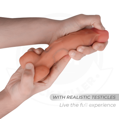 COCK MILLER – HYPERREALISTISK LEDAD DILDO 17,8 CM