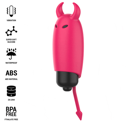 INTENSE – SCARLET VIBRATING BULLET RÖD DEMON 9.3 X 2.4 CM