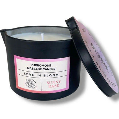 EYE OF LOVE - BLOOM MASSAGEÖLJUS SATIVA SUNNY DAZE 150 ML