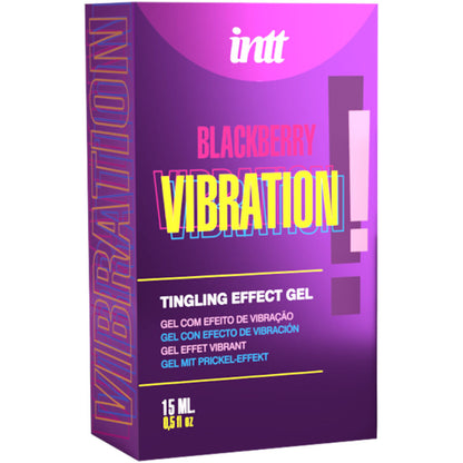 INTT RELEASES - FLYTANDE VIBRERANDE GEL BJÖRNBÄRSSMAK 15 ML