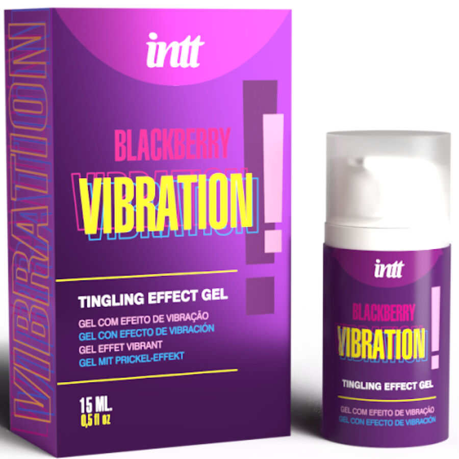 INTT RELEASES - FLYTANDE VIBRERANDE GEL BJÖRNBÄRSSMAK 15 ML