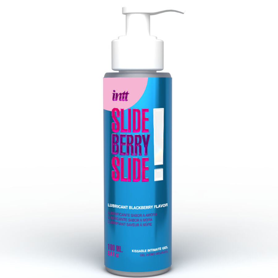 INTT RELEASES - PUSSVÄNLIGT VATTENBASERAT INTIMGLIDMEDEL SVART VINBÄR SMAK 100 ML