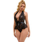 SUBBLIME - 930882 SEXIG BODY MED VOLANGAR SVART L/XL