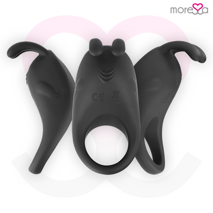 MORESSA - BRAD PREMIUM SILICONE RECHARGEABLE BLACK - Kink&Play