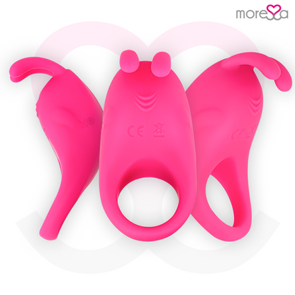 MORESSA - BRAD PREMIUM SILICONE RECHARGEABLE PINK - Kink&Play