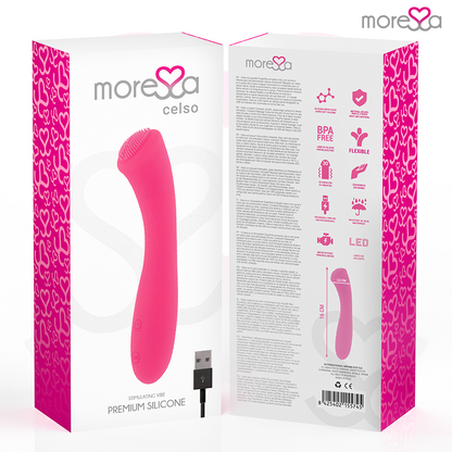 MORESSA - CELSO PREMIUM SILICONE RECHARGEABLE - Kink&Play