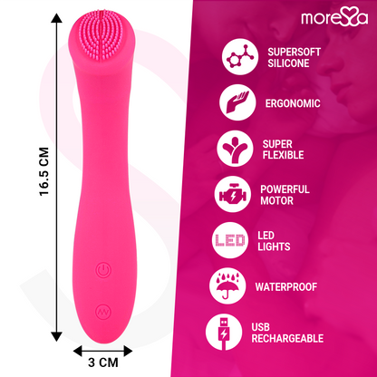 MORESSA - CELSO PREMIUM SILICONE RECHARGEABLE - Kink&Play