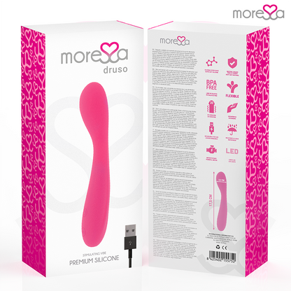 MORESSA - DRUSO PREMIUM SILICONE RECHARGEABLE - Kink&Play